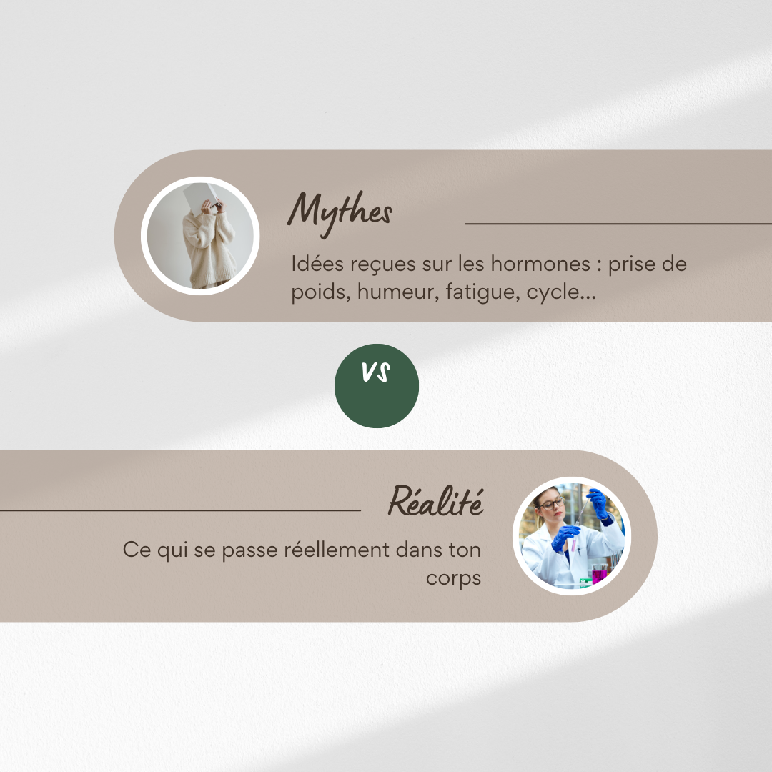 Mythes vs réalité sur les hormones