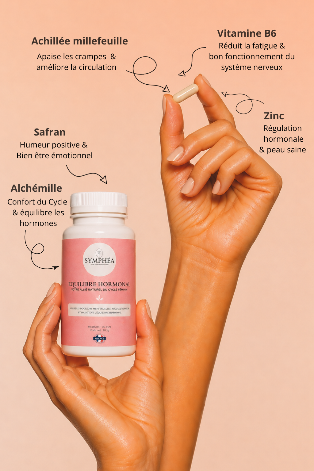 Complément alimentaire pour le syndrome prémenstruel (SPM)