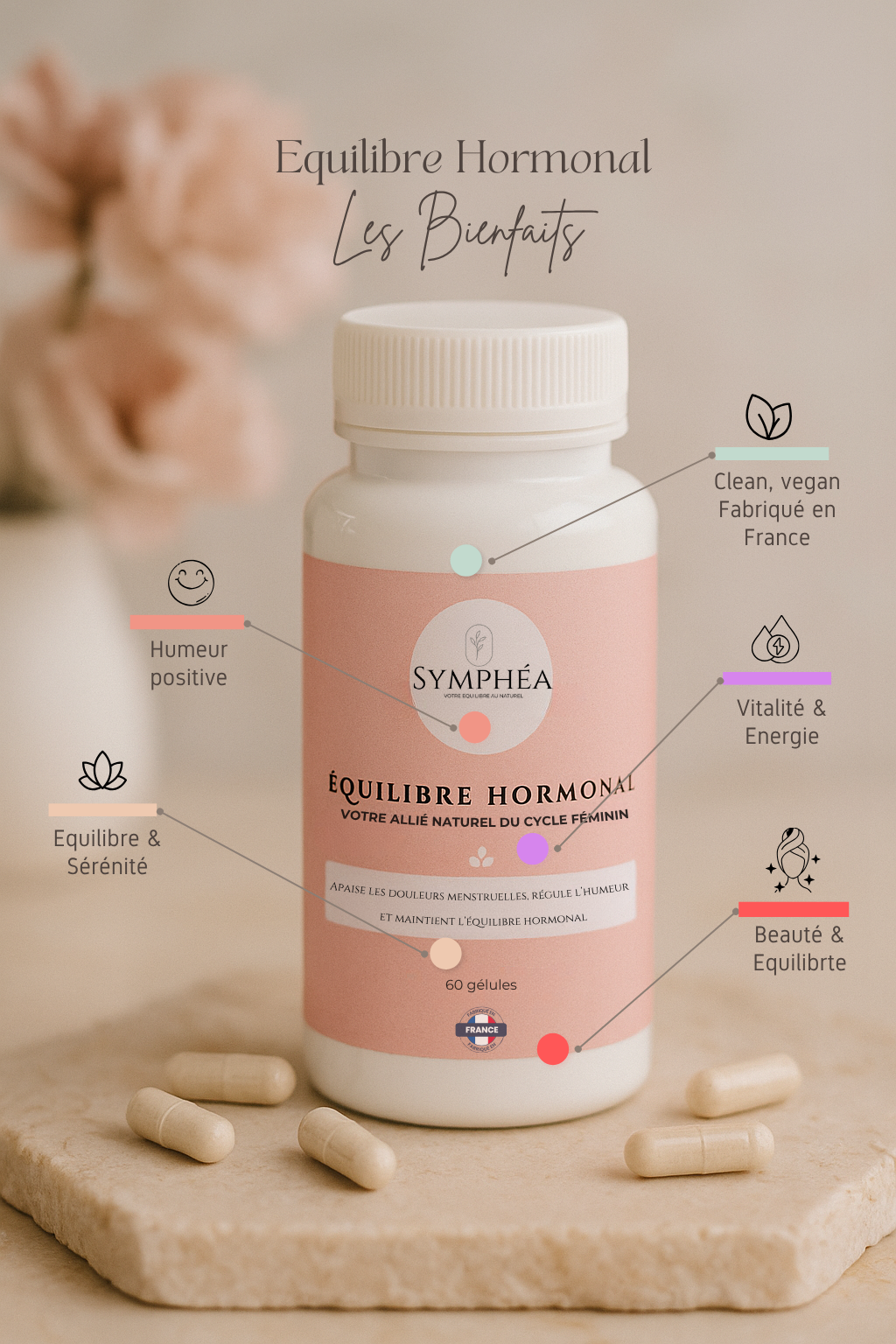 Complément alimentaire EQUILIBRE HORMONAL