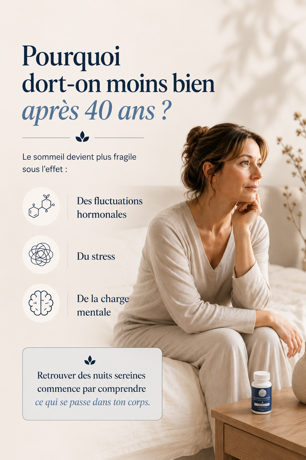 Silence Intérieur – Complément alimentaire pour le sommeil